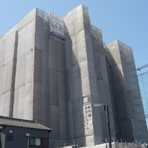 ロフティ稲沢 II 大規模修繕工事中