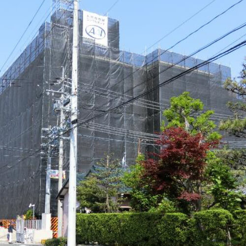 サンハウス中郷 大規模修繕工事中