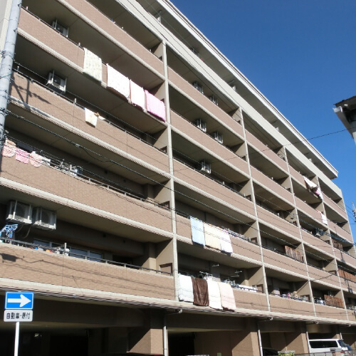 シャトレ愛松島田 大規模修繕工事の着工前