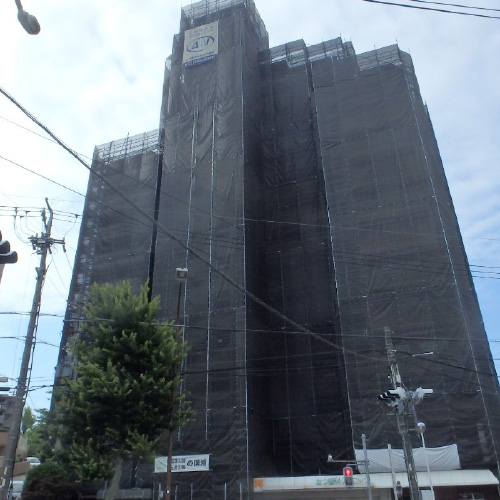 グリーンコーポ茶屋ヶ坂 大規模修繕工事中