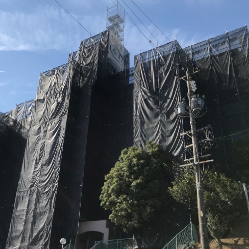 有松サンハイツ 大規模修繕工事の着工前