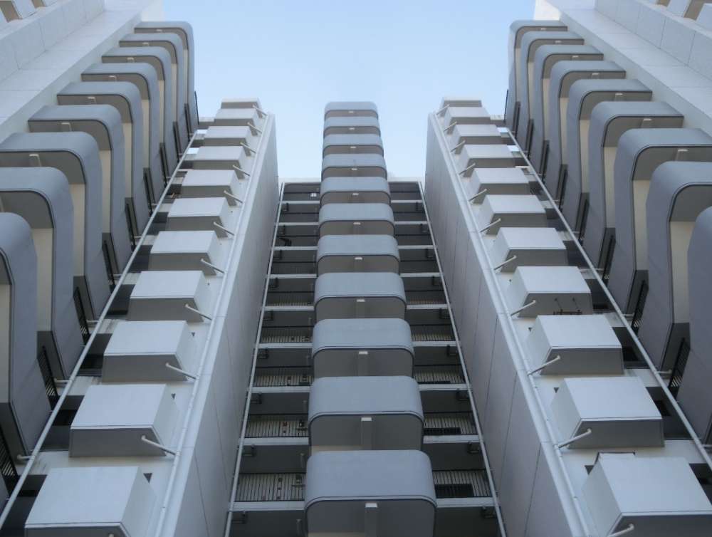 ユーハウス志賀本通 大規模修繕工事の完成後