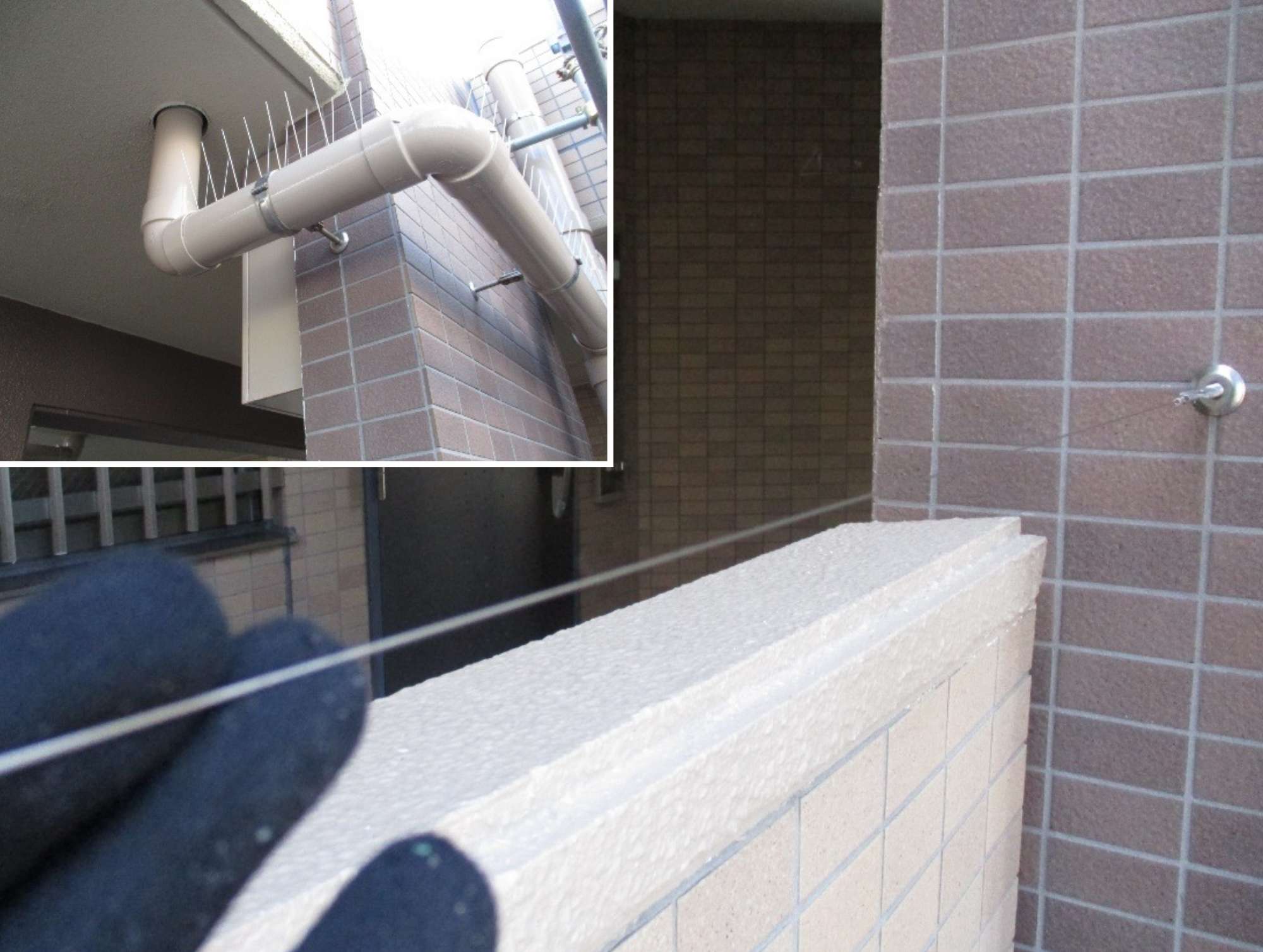 Vigoaisho常滑 イメージアップ工事後（工事概要：ハト除け）完成後