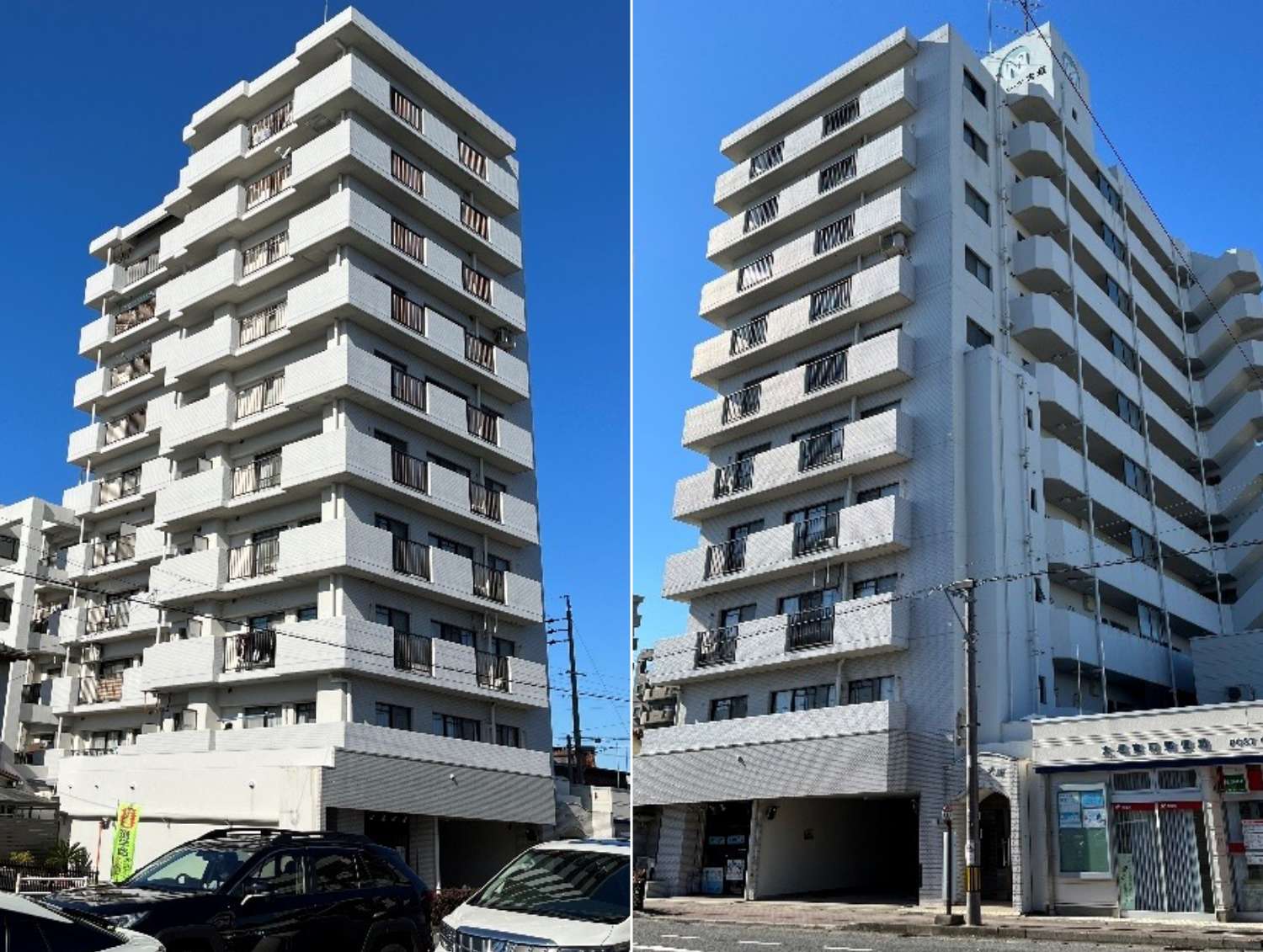 サンパーク大垣 大規模修繕工事の着工前