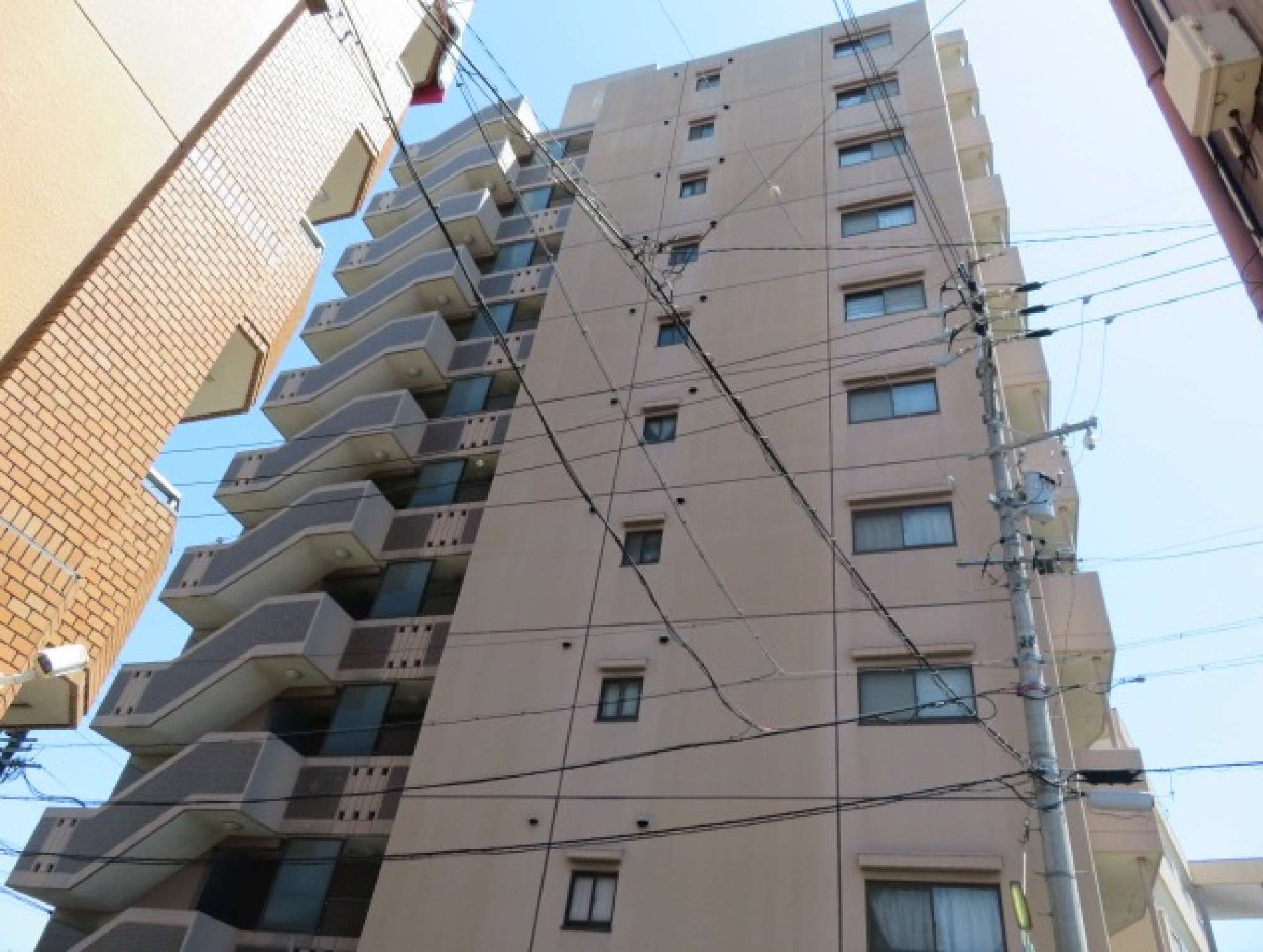 アイビーマンション内田橋南Ⅱ大規模修繕工事の工事前