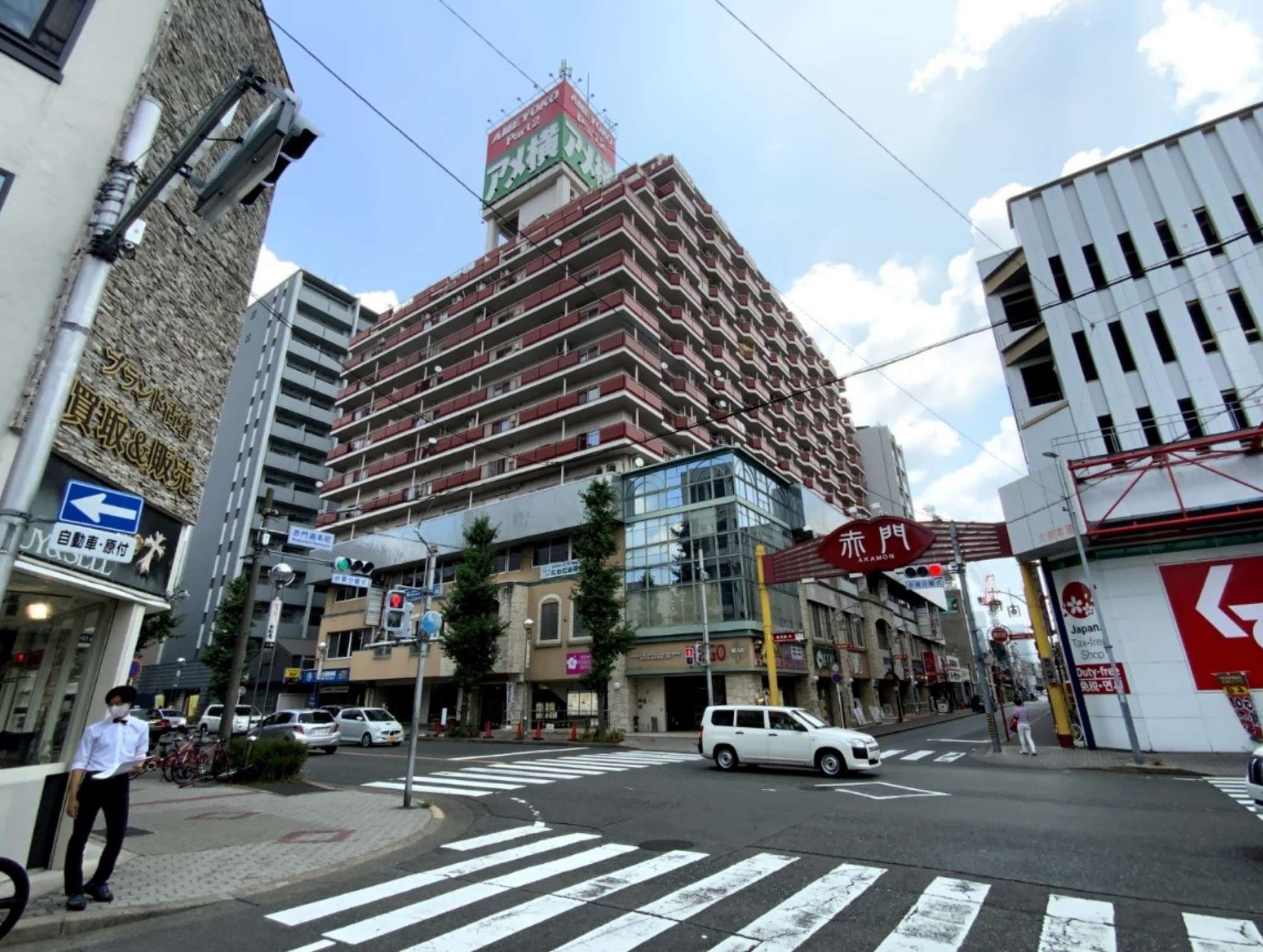 ネオハイツ大須大規模修繕工事の工事中