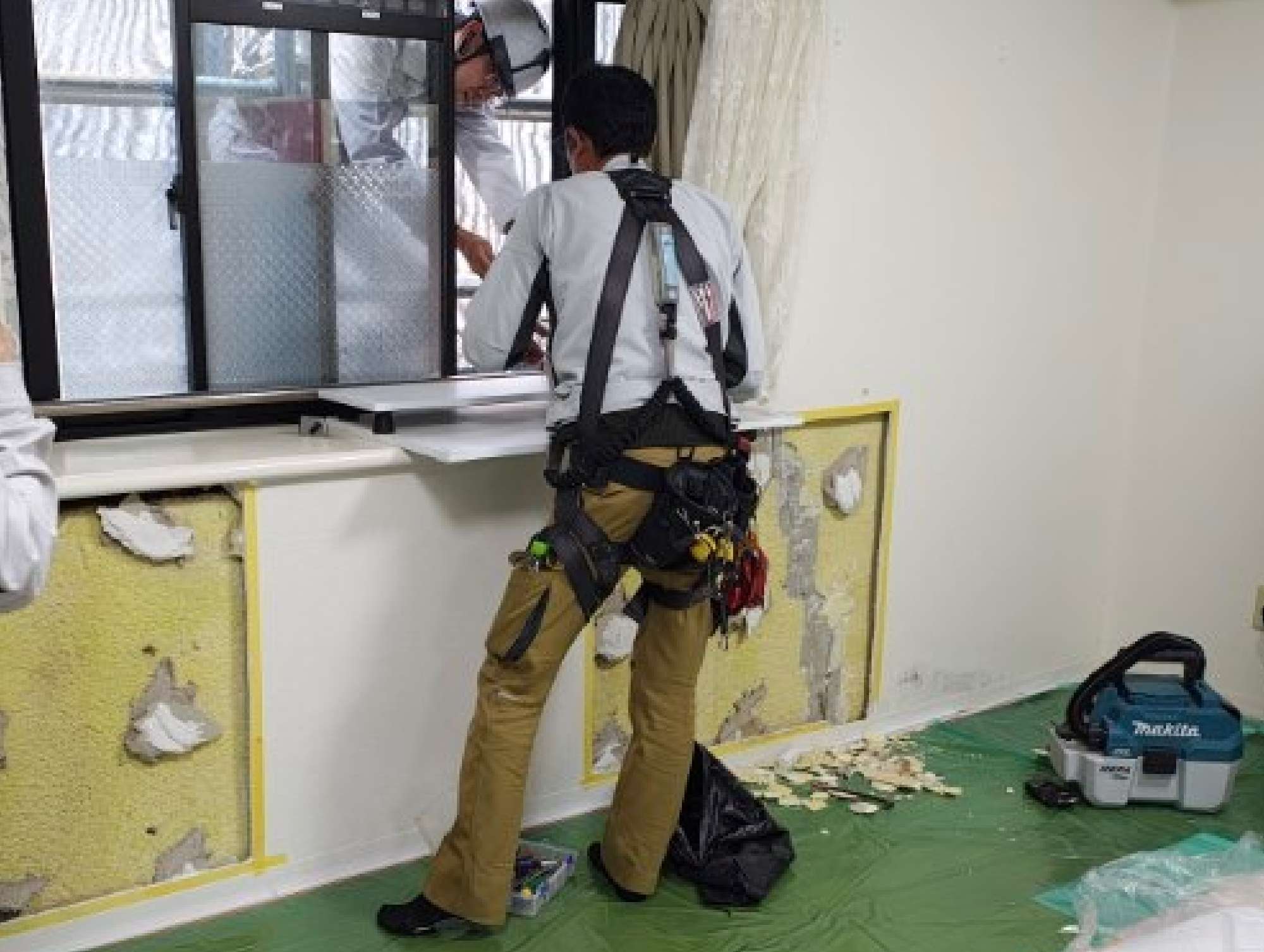 グローリアス春日井瑞穂通 大規模修繕工事の風景